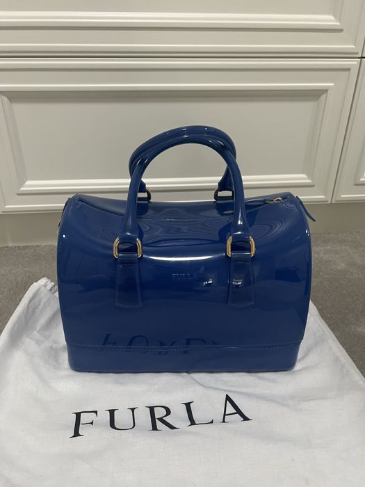Furla Candy bag torebka chabrowa na lato