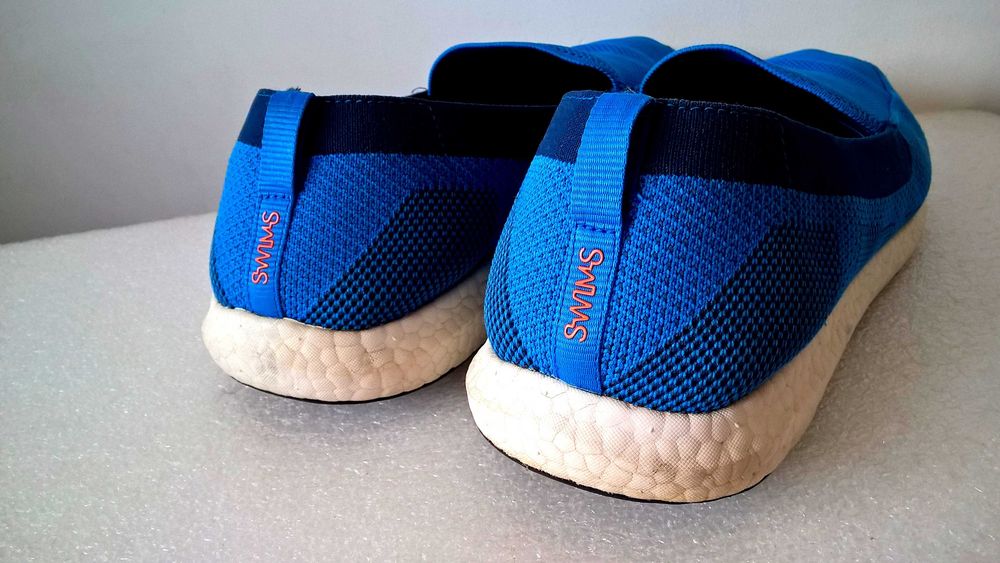 SWIMS mokasyny podeszwa BOOST niebieski lazur