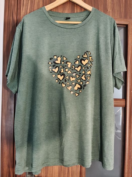 Koszula damska z motywem serca