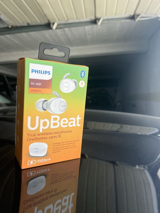 Auriculares Philips bluetooth SHB2515 preto/branco