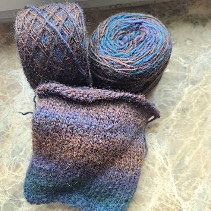 Пряжа 100% вовна.