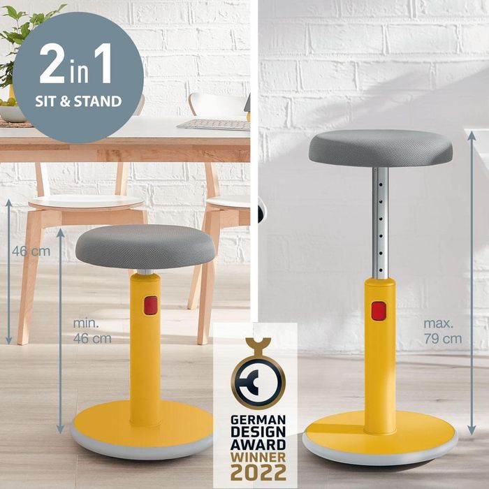 Banco Leitz Ergo Active Sit Stand Stool