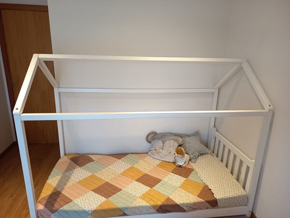 Cama Montessori 90×200 +colchão