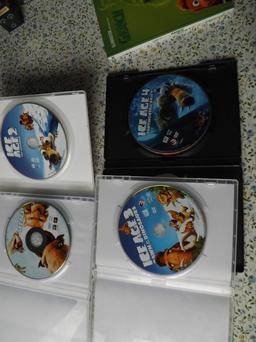 Epoka lodowcowa kolekcja komplet bajka dvd film