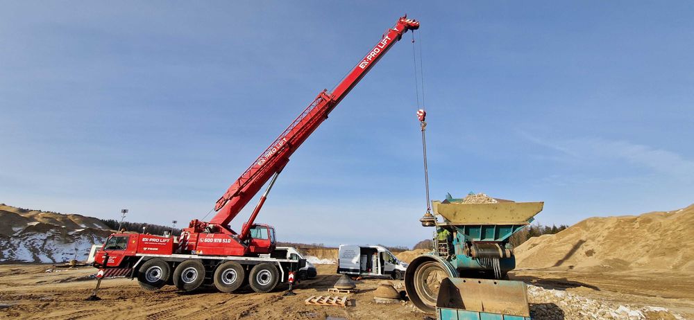 Usługi dźwigowe Dźwig 60t  I 20t-220t I