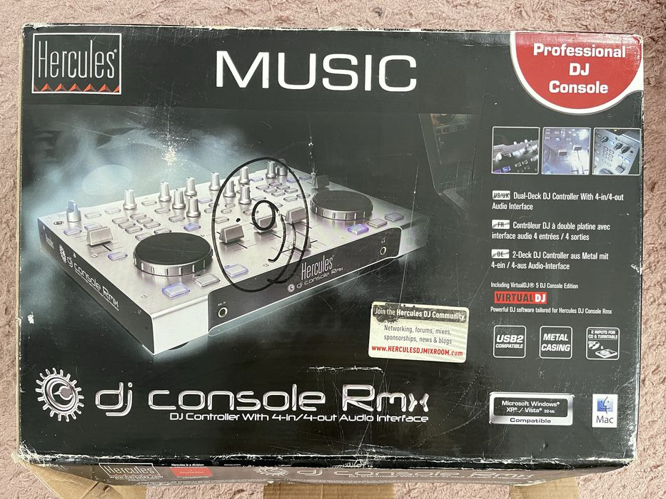 DJ-контролер Hercules DJ Console RMX