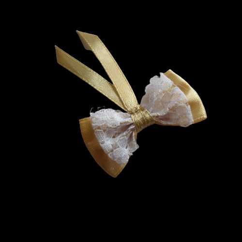 Kotyliony dla gości weselnych z koronką 60szt butelkowa zieleń