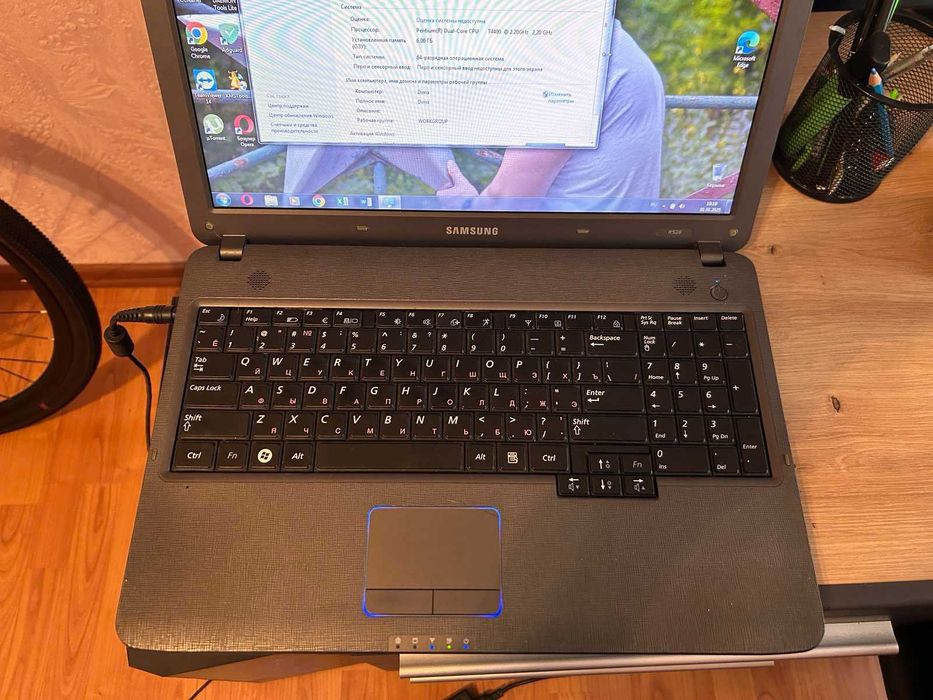 Samsung R528, 15,6 экран, SSD 500ГБ
