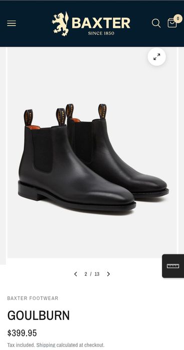 Ботинки Челси Baxter