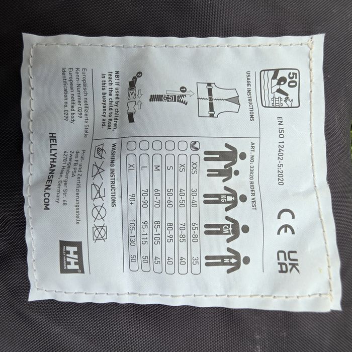 Kamizelka ratunkowa dla dzieci do 30-40kg