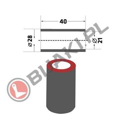 Tulejka do kosiarek bijakowych SAU-02 do Berti Sauerburger