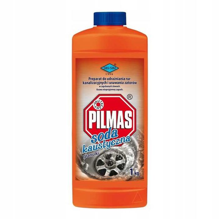 Pilmas granulki udrażnianie rur Soda Kaustyczna