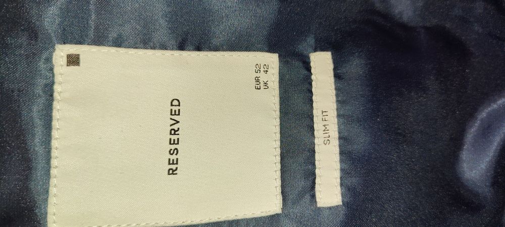 Garnitur młodzieżowy Reserved rozmiar  52