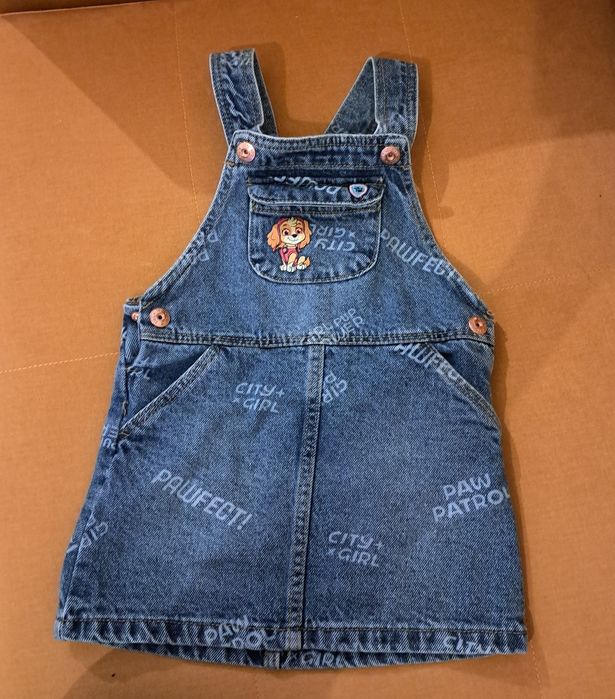Sukienka jeansowa Psi Patrol r.92
