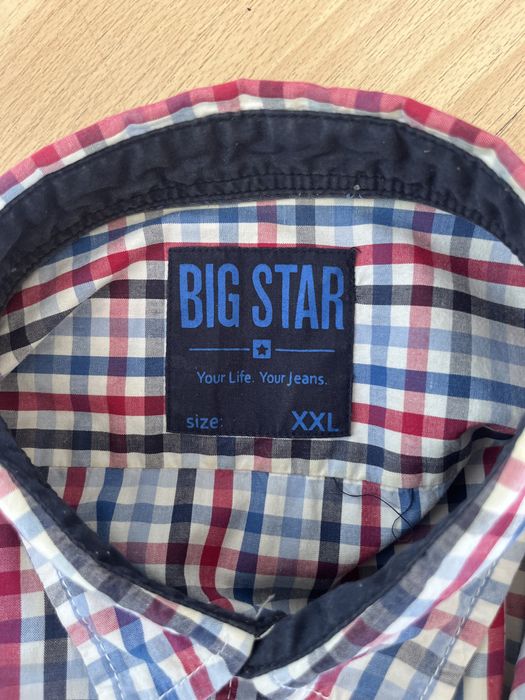 BigStar‼️Koszula meska Daros Shirt SS z krotkim rekawem Roz.XXL‼️