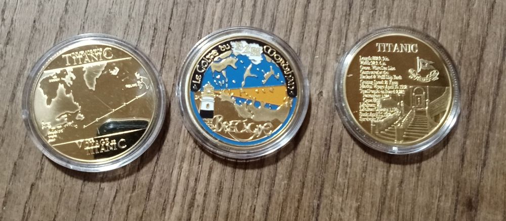 Moedas novas do Titanic