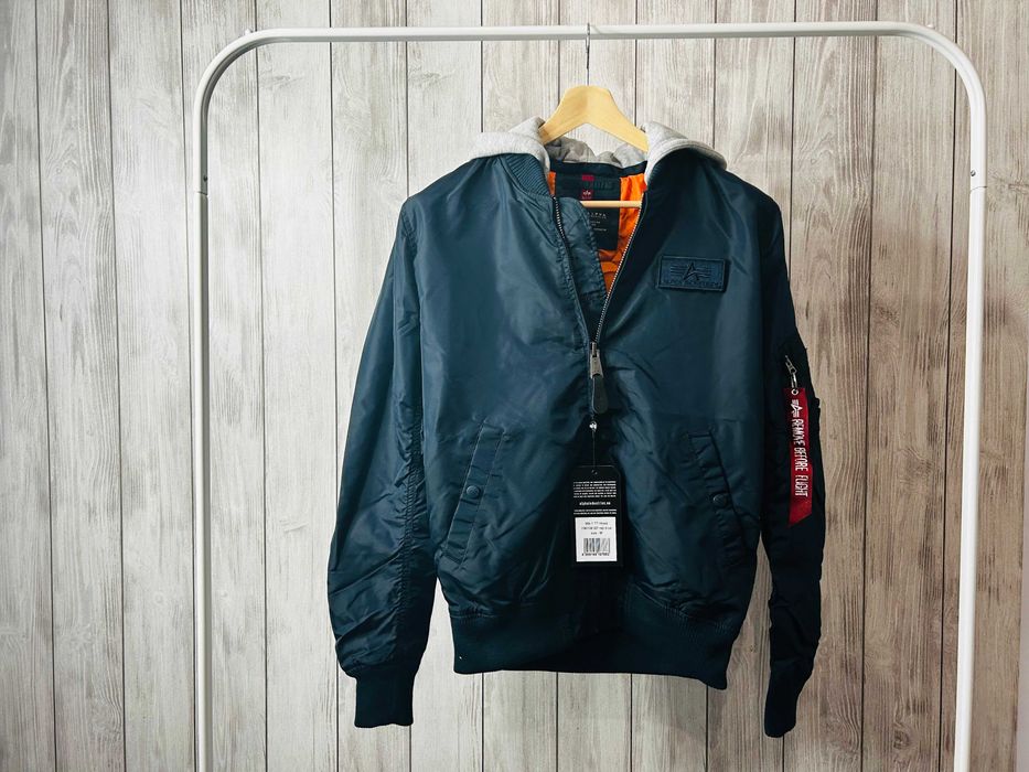 Alpha Industries kurtka przejściowa męska bomberka r. M, nowa