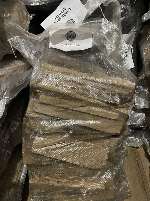 Saco Lenha rachada Eucalipto 15kg