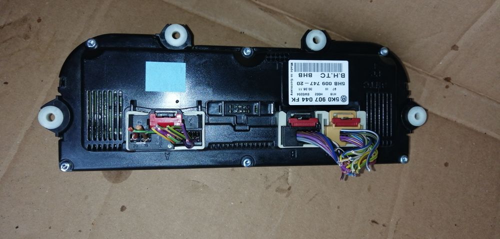 VW Sharan 7N0 2012r panel klimatyzacji