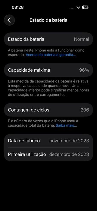 iPhone 15 Pro 256 Gb - como novo