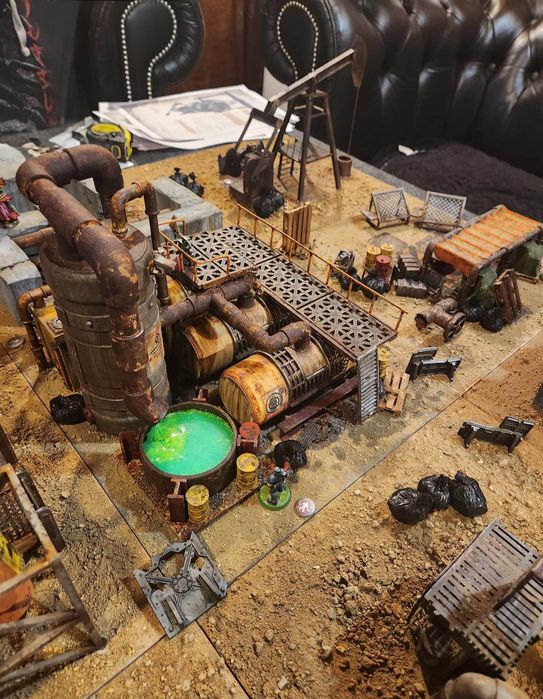 Makiety modularne tereny do gry necromunda warhammer kill team 36x36