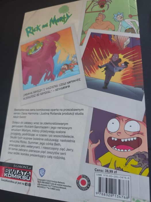 Komiks Rick and Morty dwa tomy