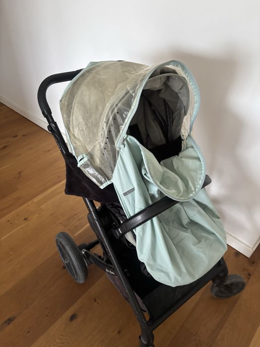 Cadeira  Cybex Balios S lux (sem chassi) Capa de  chuva e manta