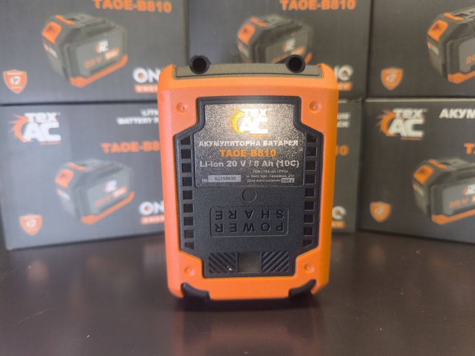 Акумуляторна батарея 8Аг TexAC TAOE-B810