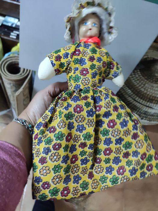 Boneca artesanal história capuchinho vermelho