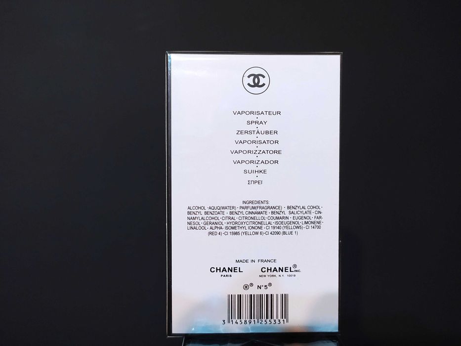 Chanel No.5  100 ml. foliowane