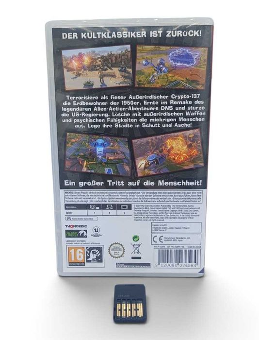 Gra Destroy All Humans Nintendo Switch