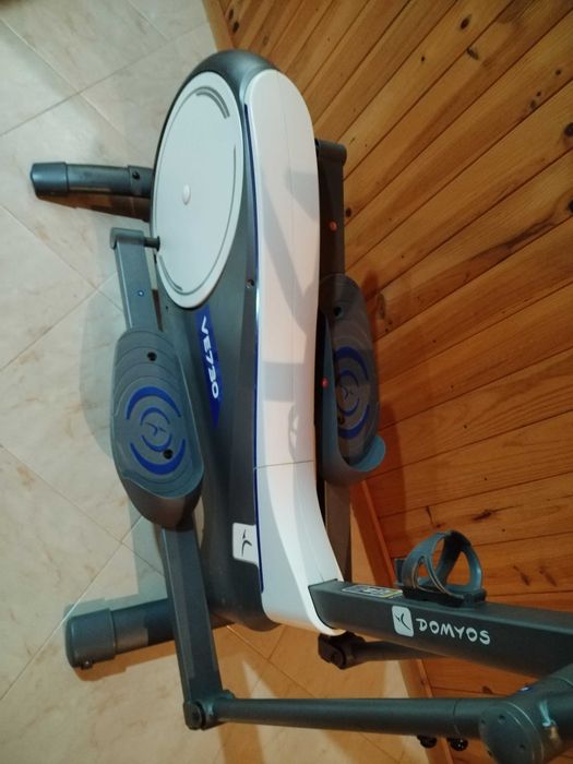 bicicleta elíptica como nova, utilizada apenas uma dezena de vezes