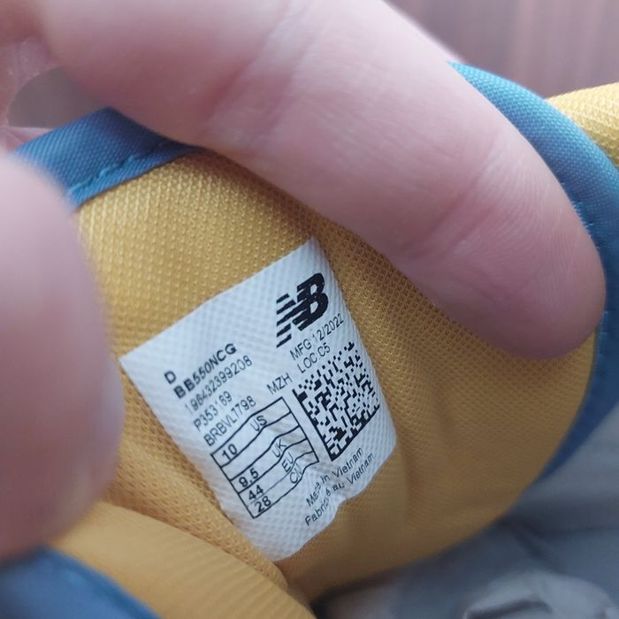 Buty męskie new balance 550 44