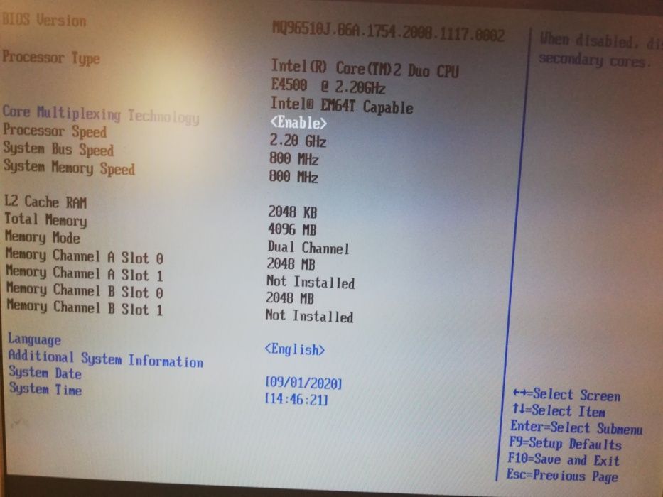 Desktop Core2Duo E4500 with 4GB RAM and 320GB Hard Drive64551748657537120