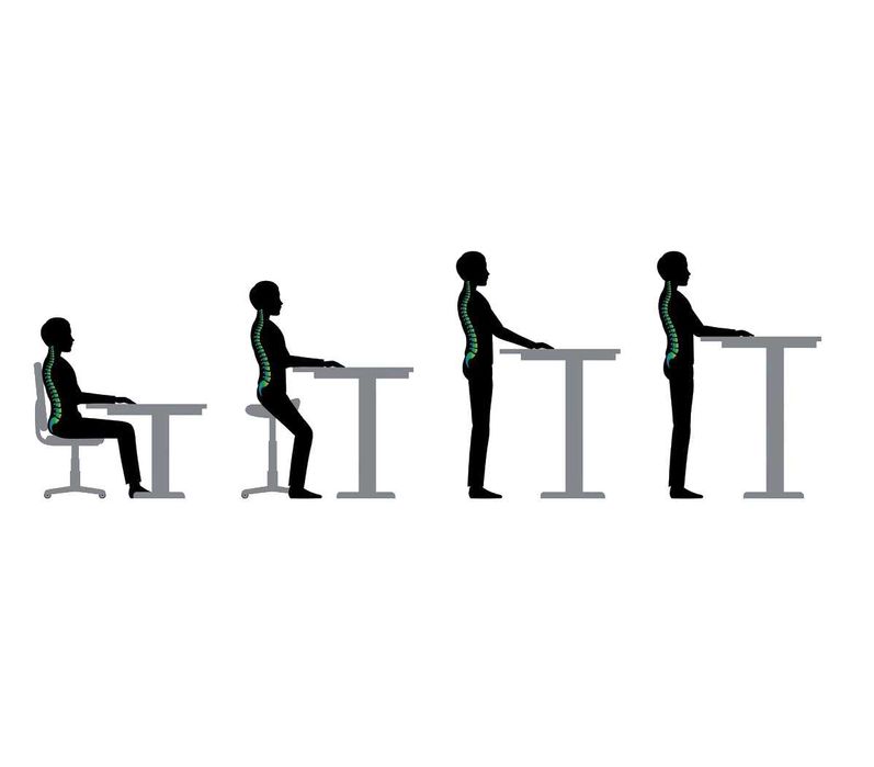 Стіл з електричним регулюванням висоти, двомоторний 3-ступеневий