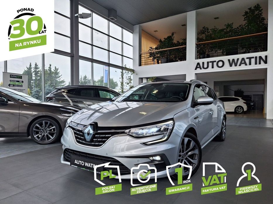 Renault Megane PL Salon, 1 Właściciel, Bogata wersja, Automat, Fabryczny lakier, FV23