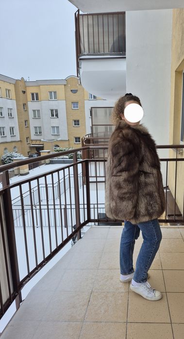 Futro naturalne z lisa