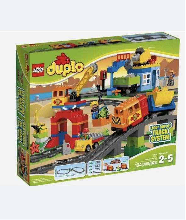 Lego duplo 10508 Велеки залізниця !