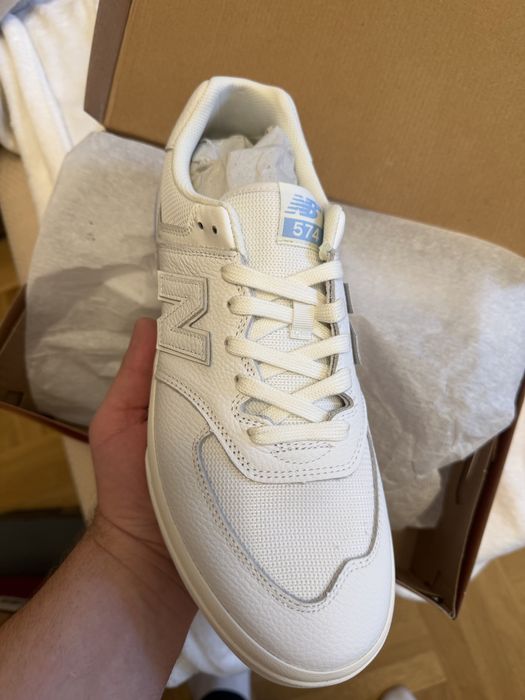 Чоловічі шкіряні  кеди кросівки new balance Numeric 574 Vulc  м10 м11 м11,5 м12