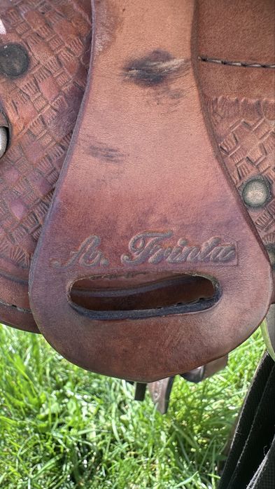 Siodło western A. Frinta Saddlery | Reining / All Around | Skóra Premium