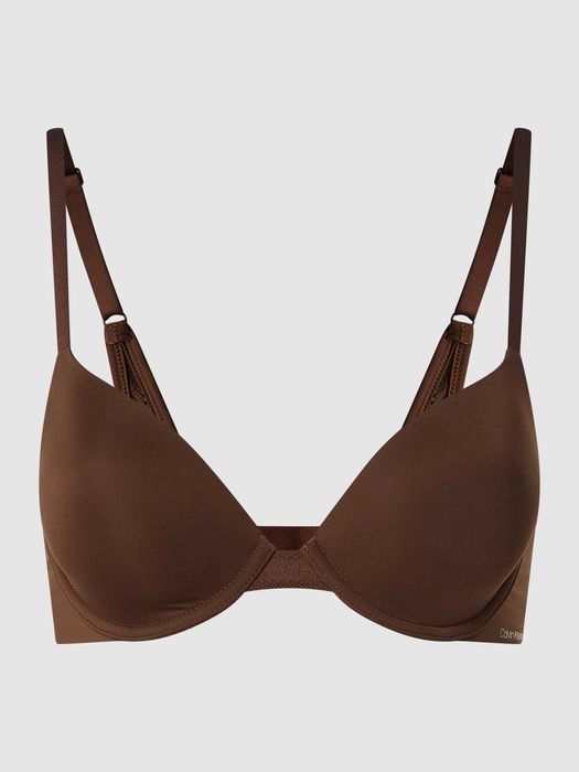 Nowy biustonosz stanik brązowy Calvin Klein 70b Premium nowy