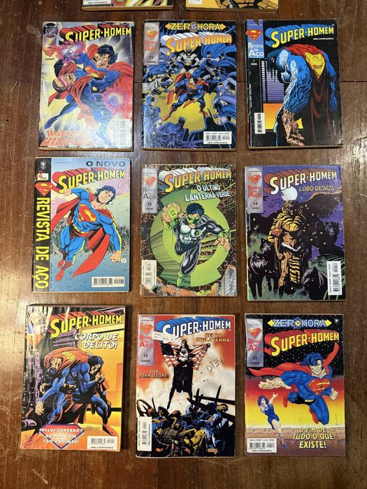 BD Banda desenhada Marvel, homem aranha e Batman etc anos 90