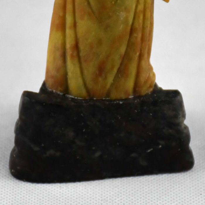 Figura de Ancião / Sábio, China, em Pedra de Sabão