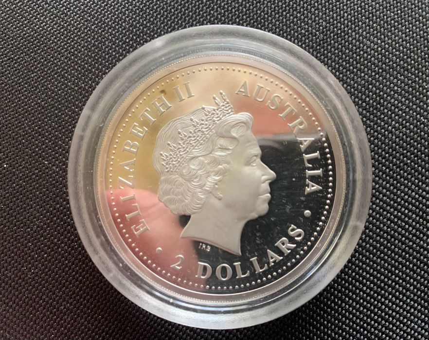 2 долара (2oz) Австралія Рік Свині 2007 PROOF