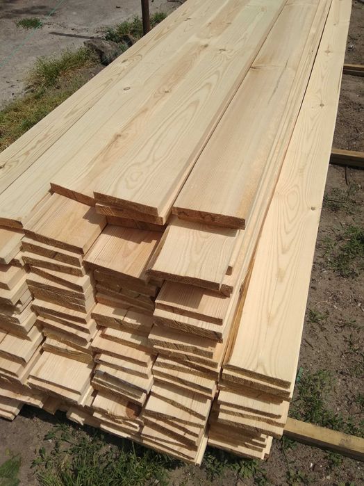 Обрізна стругана дошка 20 мм 20х100 20х120 20х140 мм строганная доска