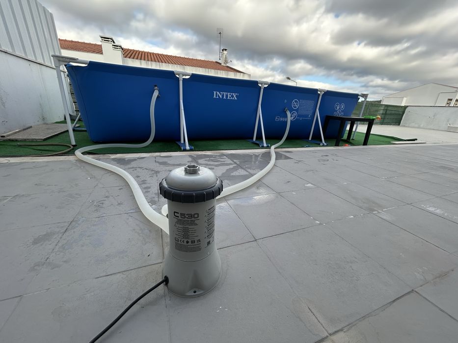 Piscina 4,5Mx2,2Mx84cm altura