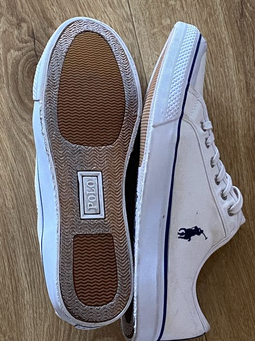 Polo Ralph Lauren 45 tenisówki męskie białe