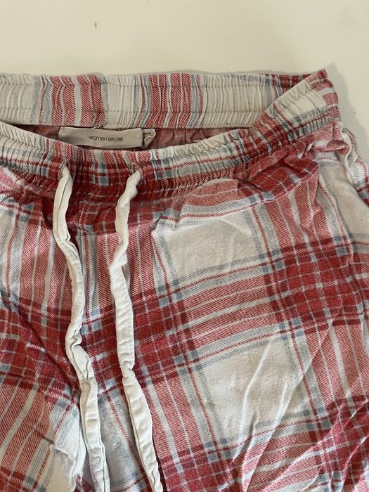 Calças brancas e vermelhas Women’secret