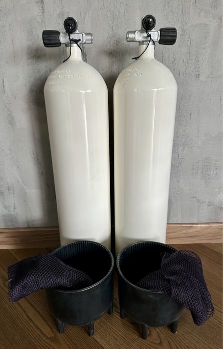 Butle do nurkowania ECS 2x12 l.