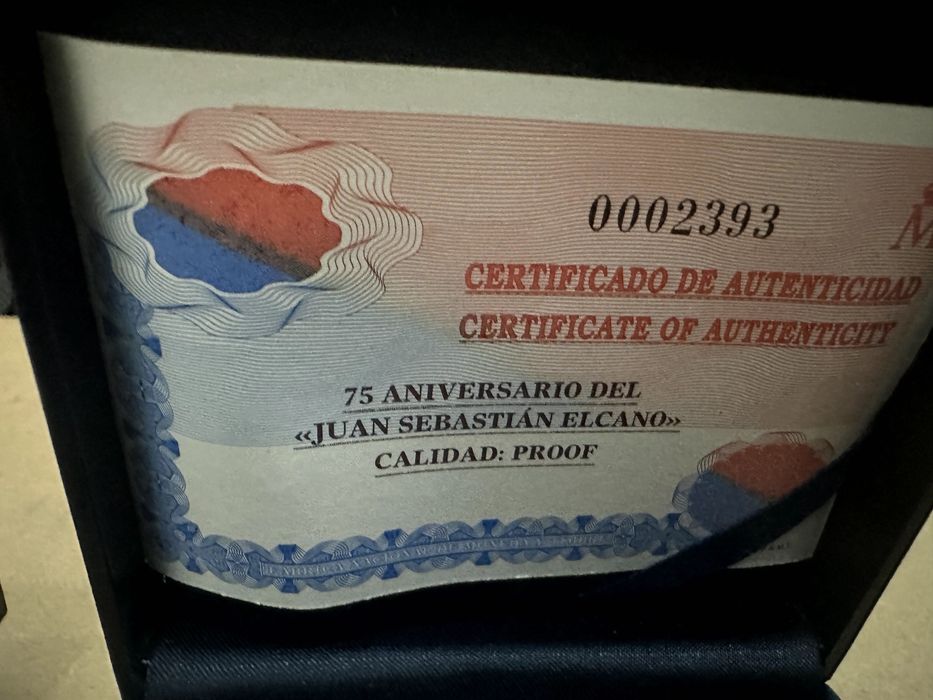 2 moedas 10 Euro Espanha Prata Proof